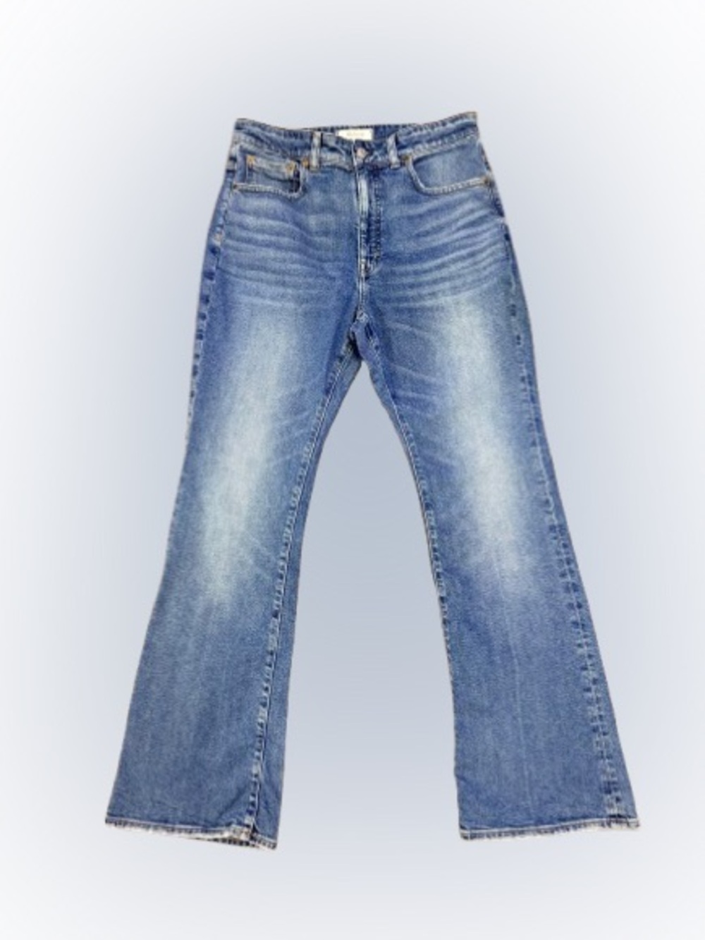 Madewell Curvy Vintage Flare Jeans Size 30 High Rise Medium Wash